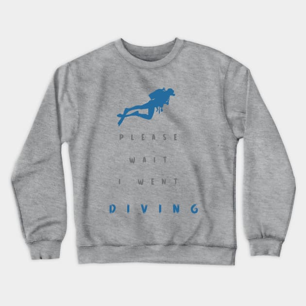 underwater diver sea depth passion snorkeling Crewneck Sweatshirt by Greenmillion